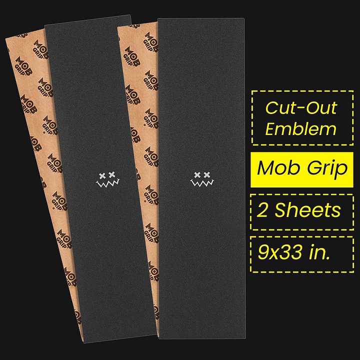 Mob Griptape | Emblem Cut-out | 2-Pack product image (1)