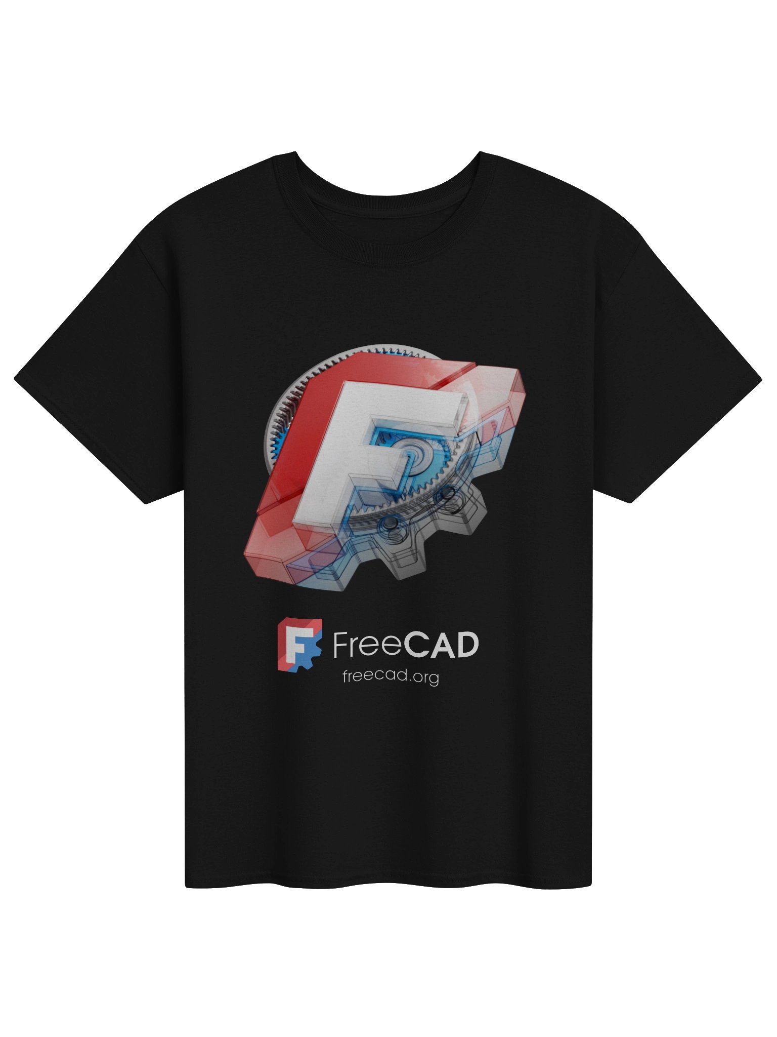 FreeCAD Gears Logo 2026 - Black product image (1)