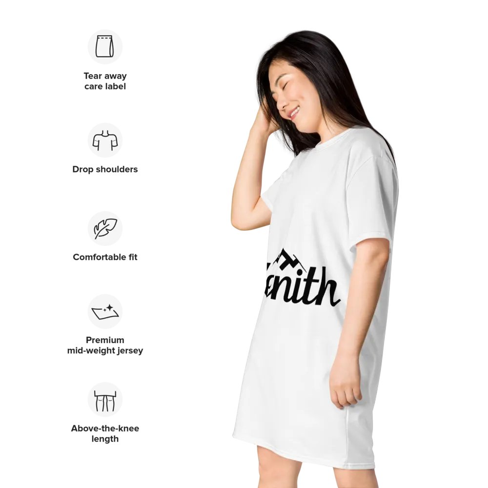 Zenith Women's Mountain Peak T-Shirt Dress product image (7)