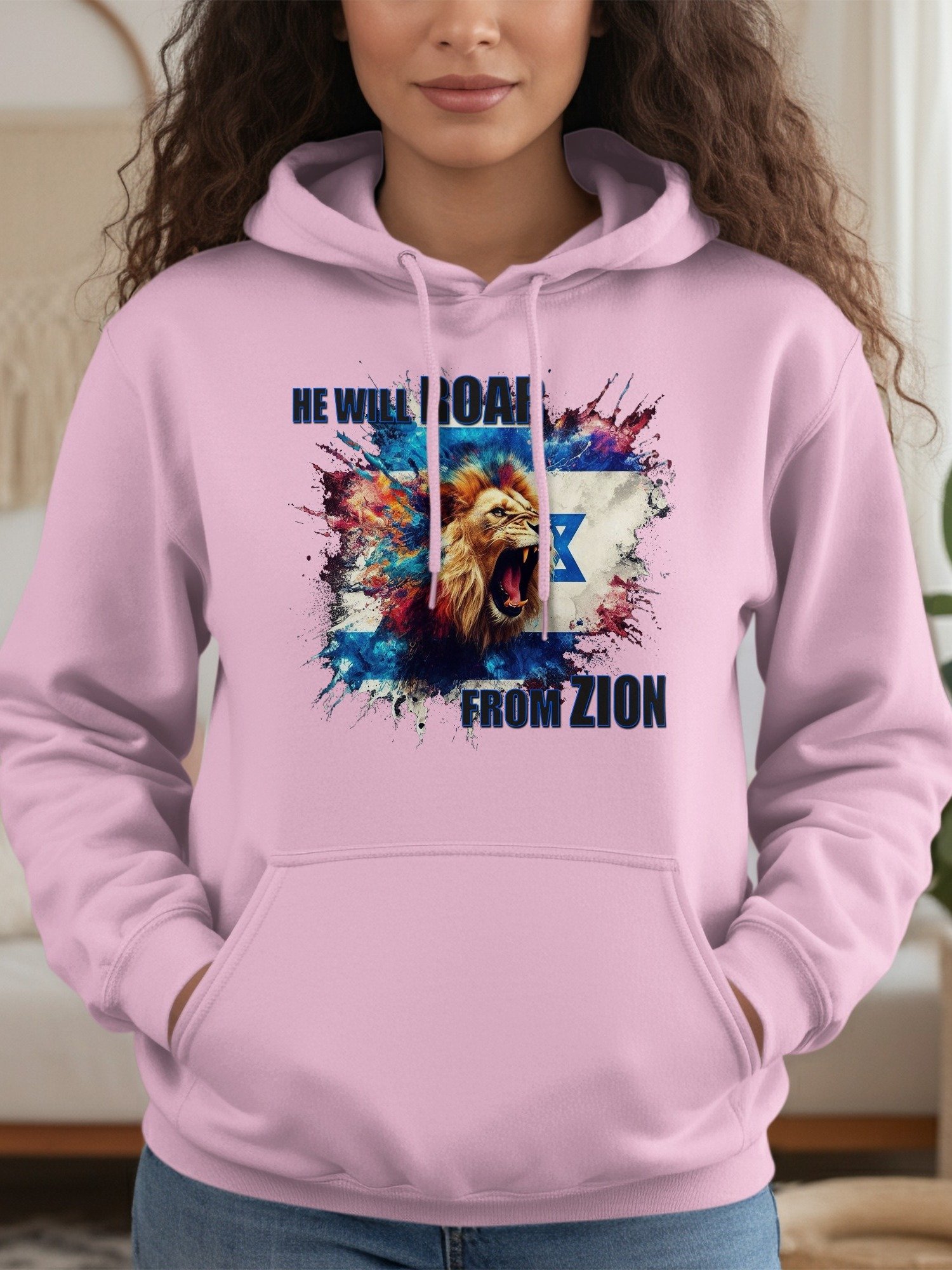 HE WILL ROAR FROM ZION Hoodie product image (22)