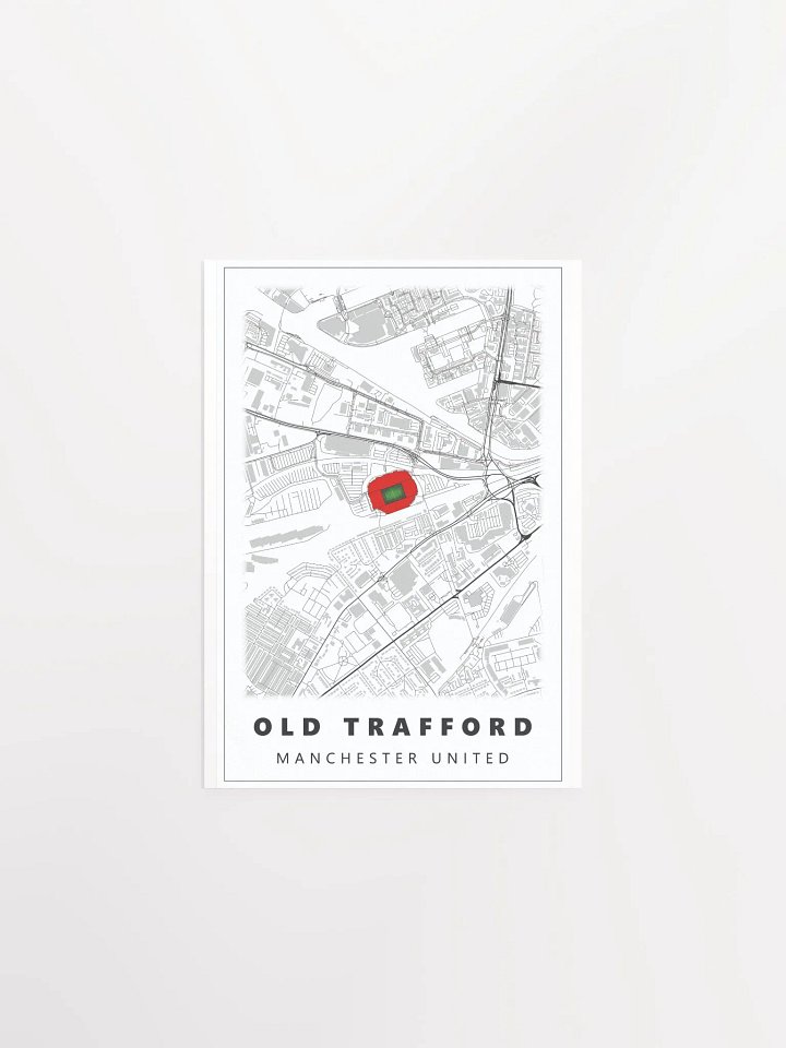 Old Trafford Map - Manchester United product image (2)