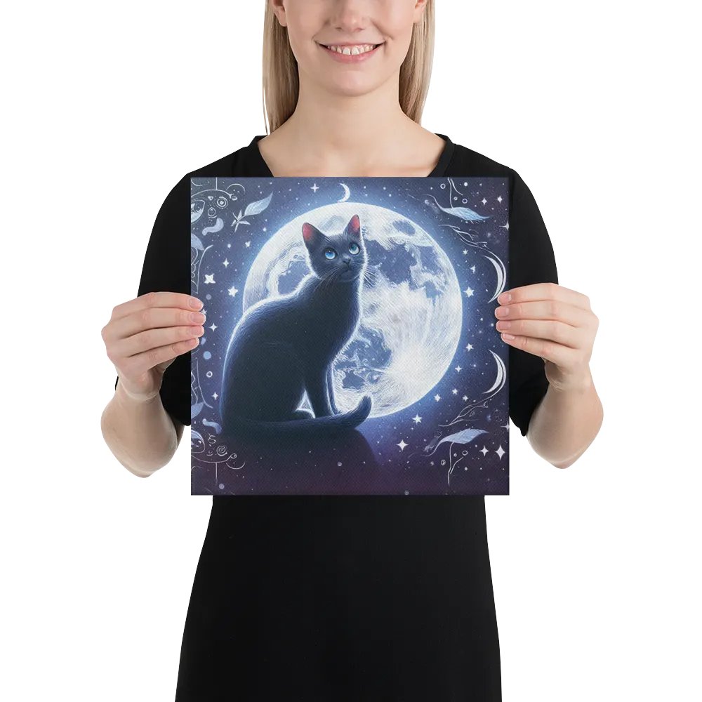 Canvas (in): Black Cat product image (2)