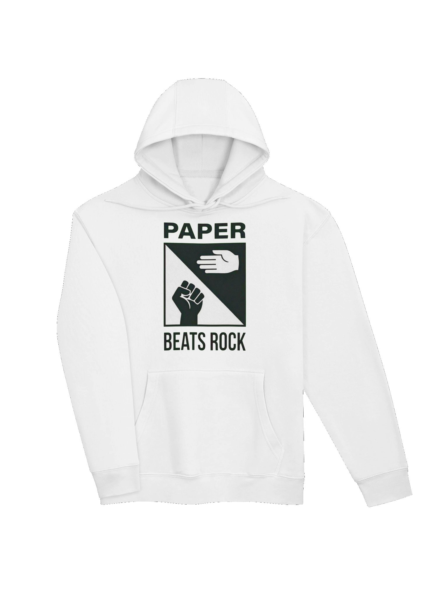 PAPER BEATS ROCK hoodie product image (3)