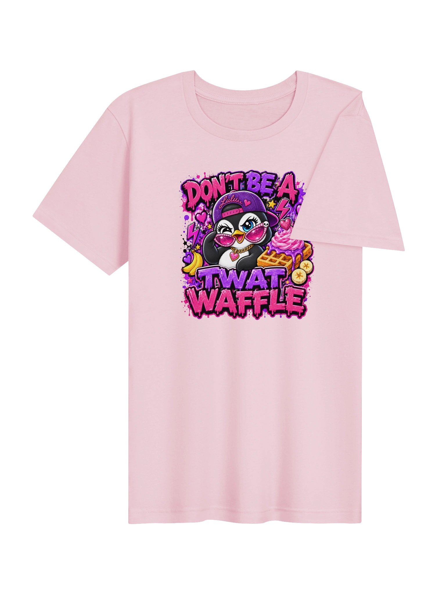 Don’t Be A Twat Waffle Lulu Tee product image (4)
