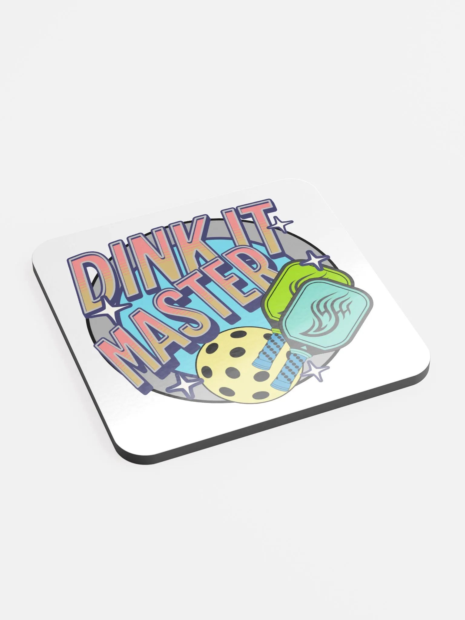 Dink It Master Pickleball Stylish Coaster Set product image (3)