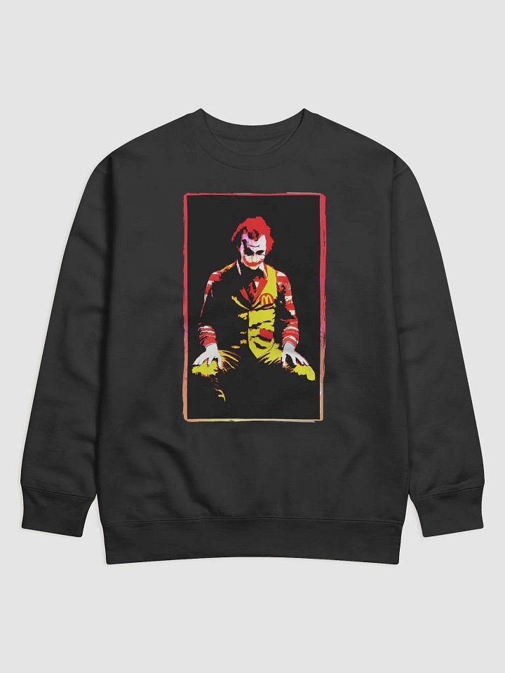 Whimsical Fast-Food Clown | Premium Sweatshirt product image (1)