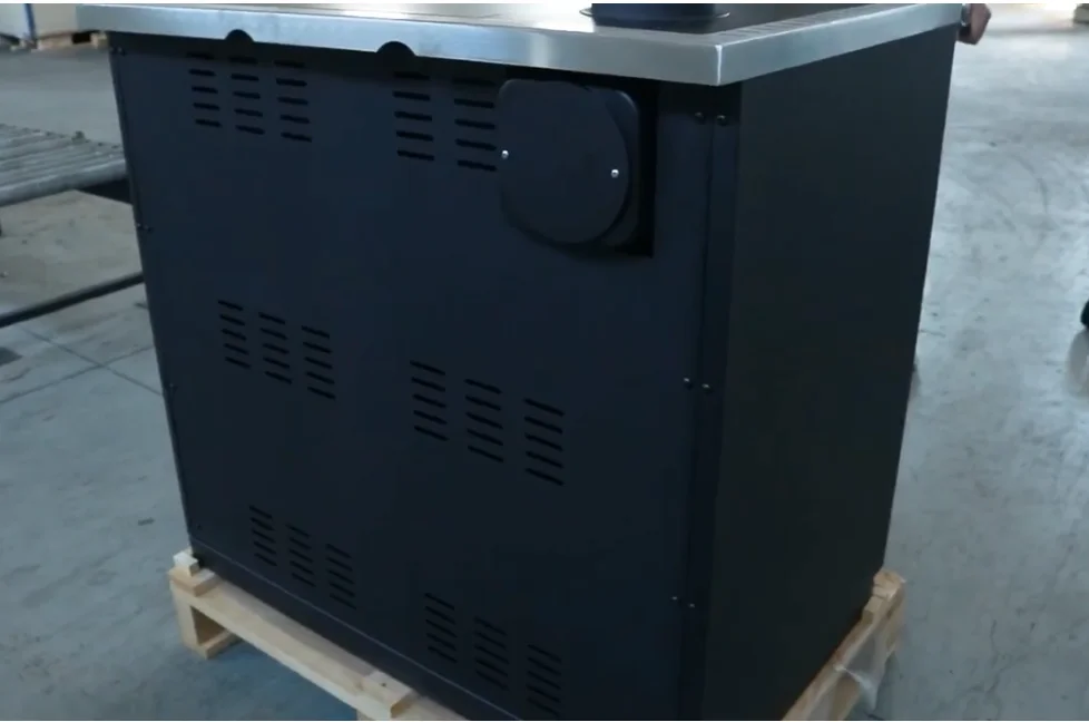 North Wood Burning Cookstove -Black Left Flue product image (4)