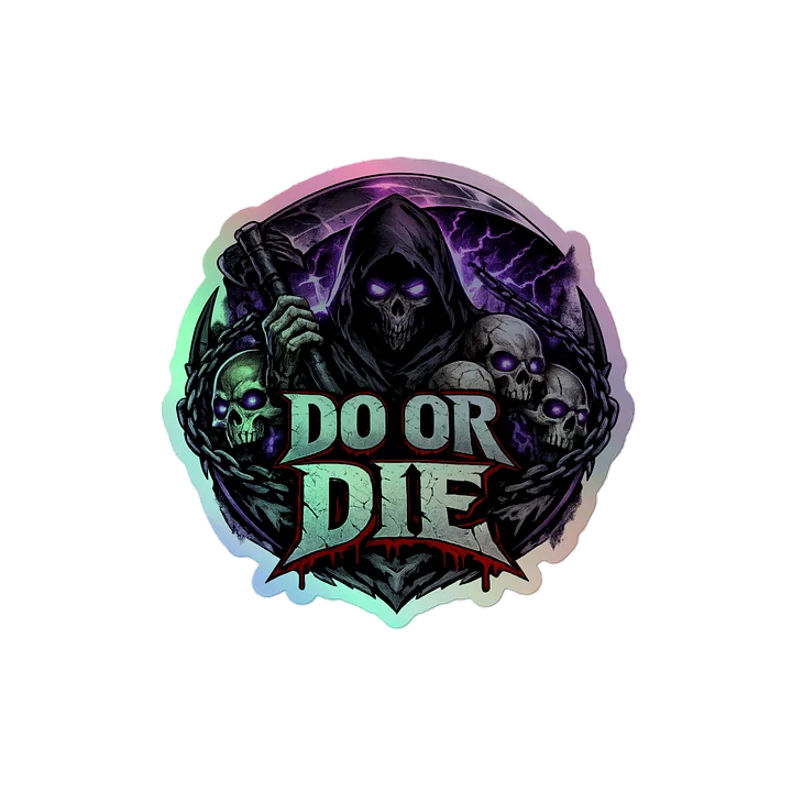 Grim Reaper Holographic Sticker Pack product image (2)