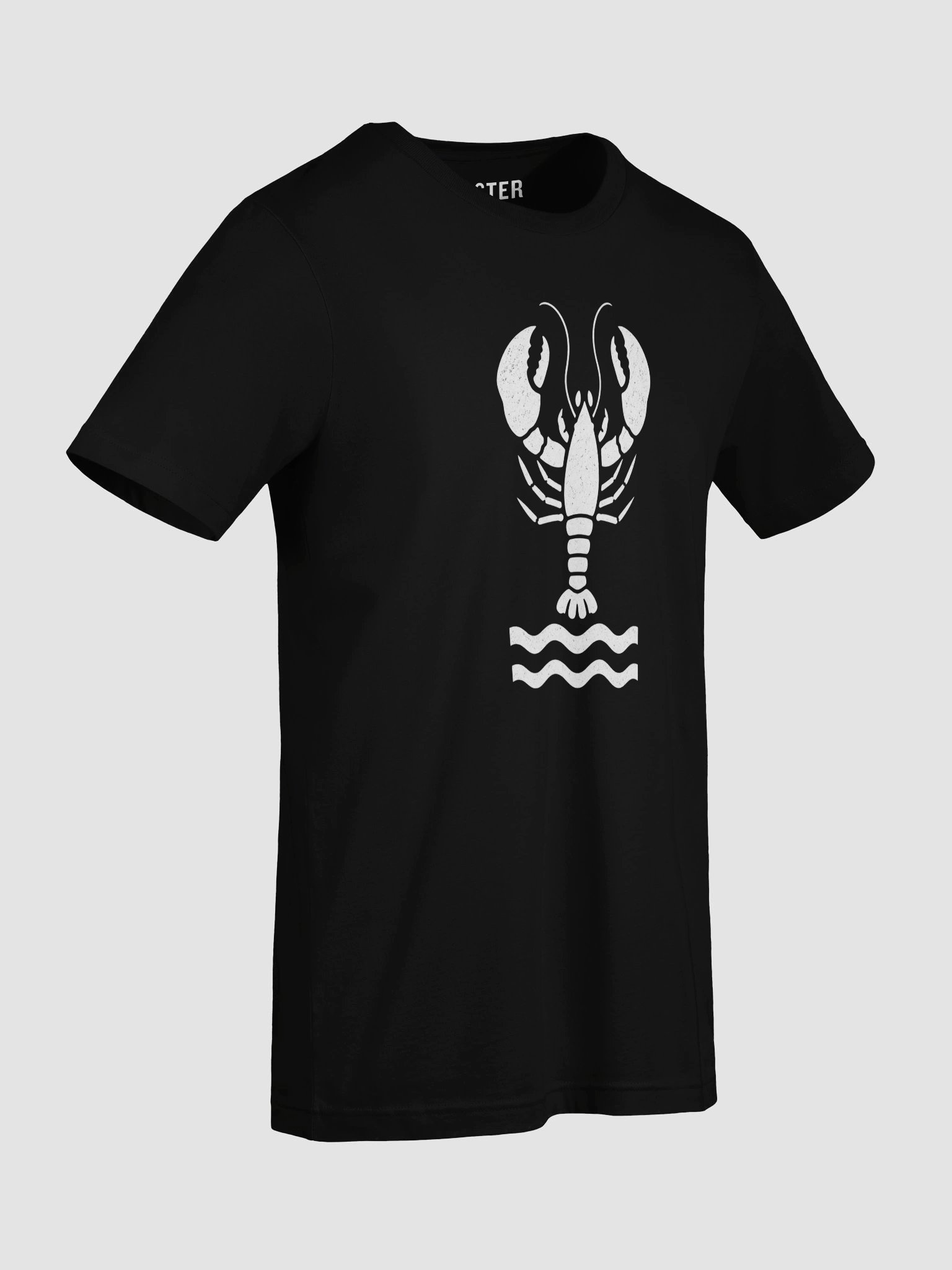 Vintage Lobster Graphic Tee — Retro Nautical Ocean Wave T-Shirt product image (8)