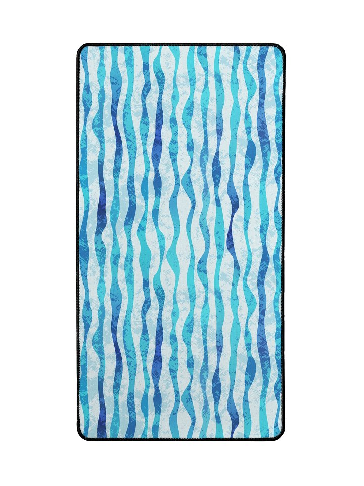 Nautical Ocean Waves Minimalist Aesthetic Desk Mat product image (2)