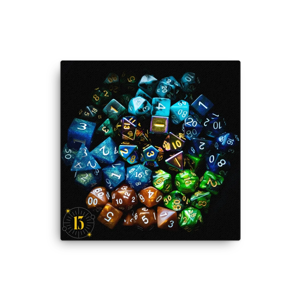 Dice Thin Canvas product image (1)