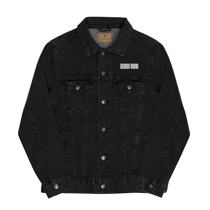 Casual Crew Black Line Denim Jacket product image (2)