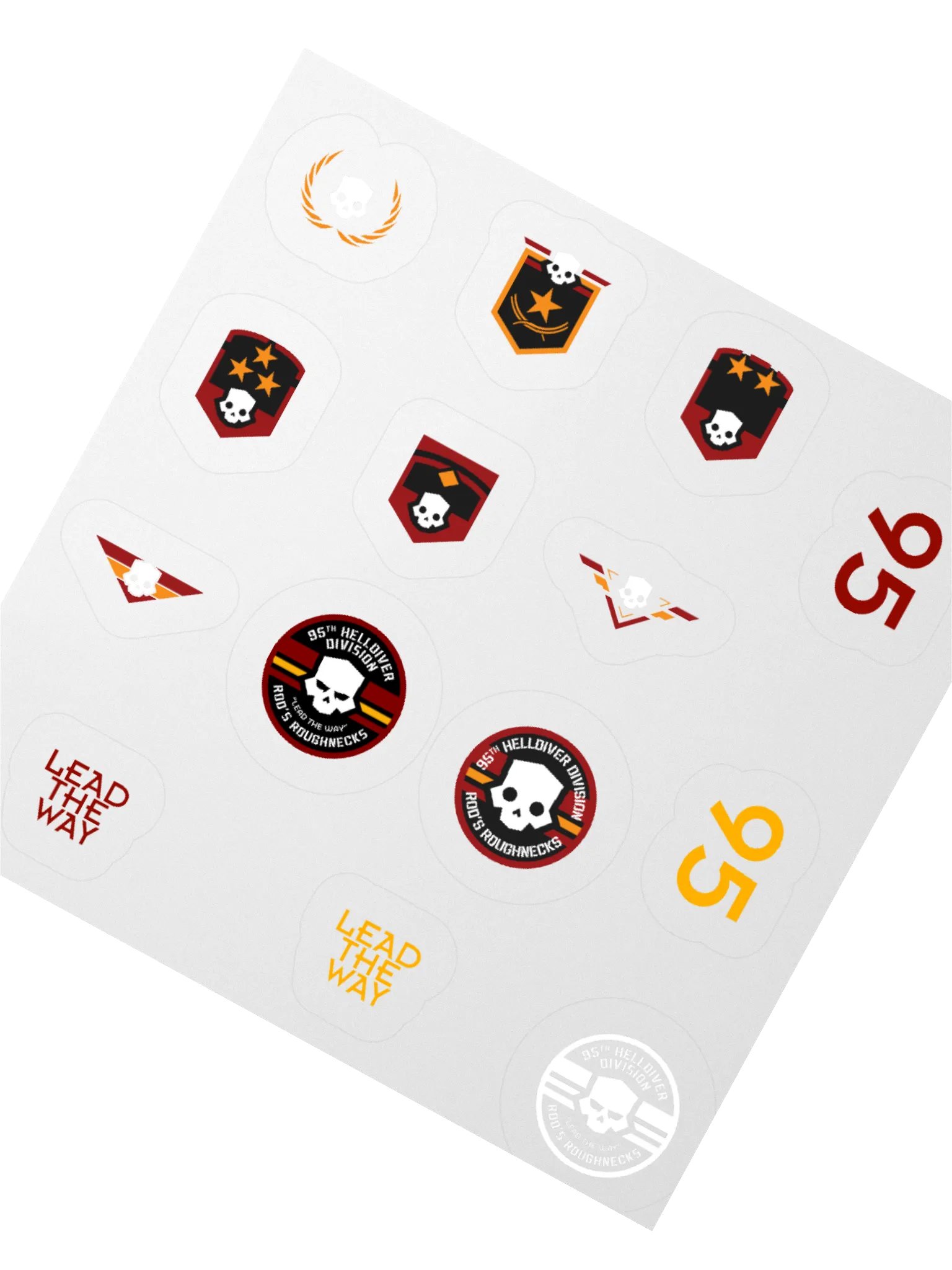 95th Sticker Sheet A product image (2)