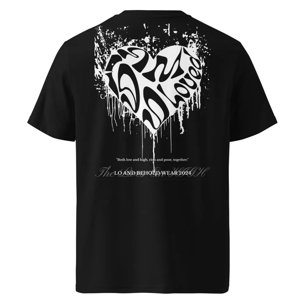The Lives On HIGH | I-AM Loved 99 | UNISEX Tee | White product image (2)