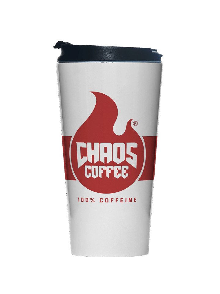 Chaos Coffee Travel Mug product image (1)
