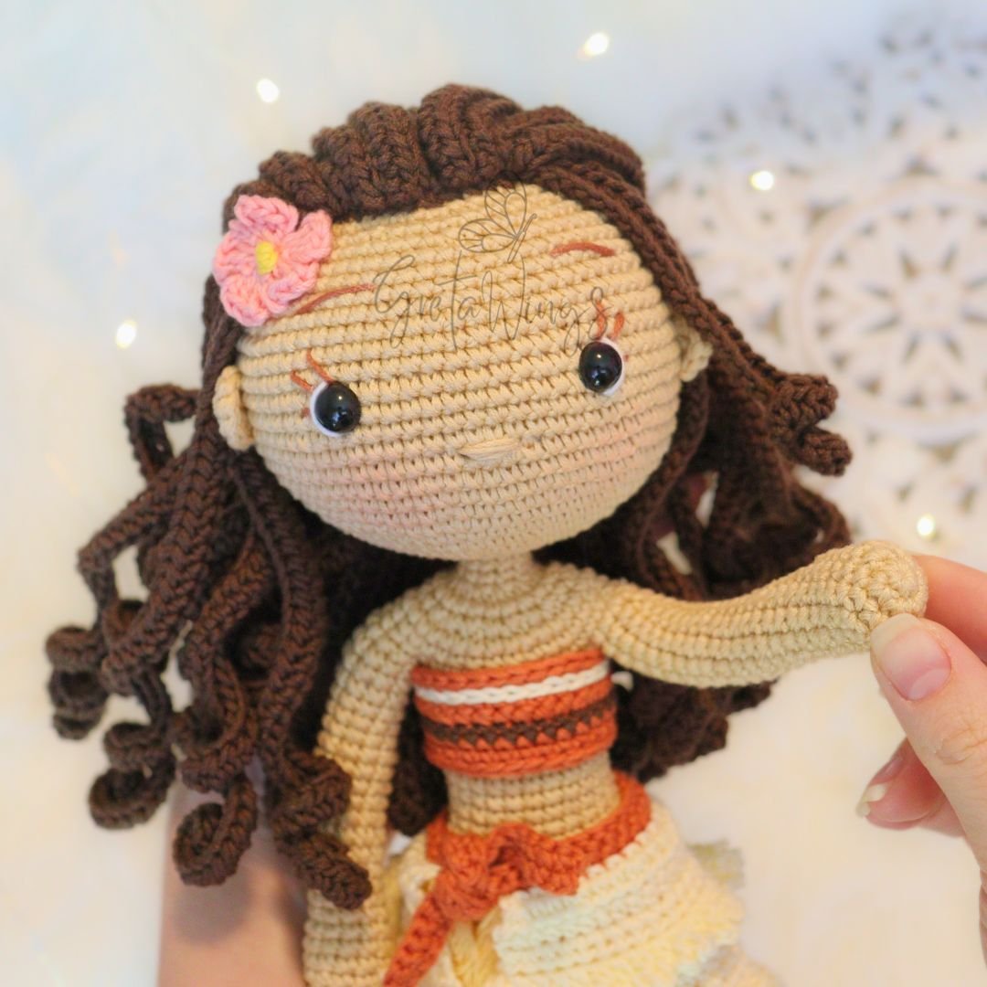 Princess Moana Amigurumi Pattern (Digital Download) product image (3)