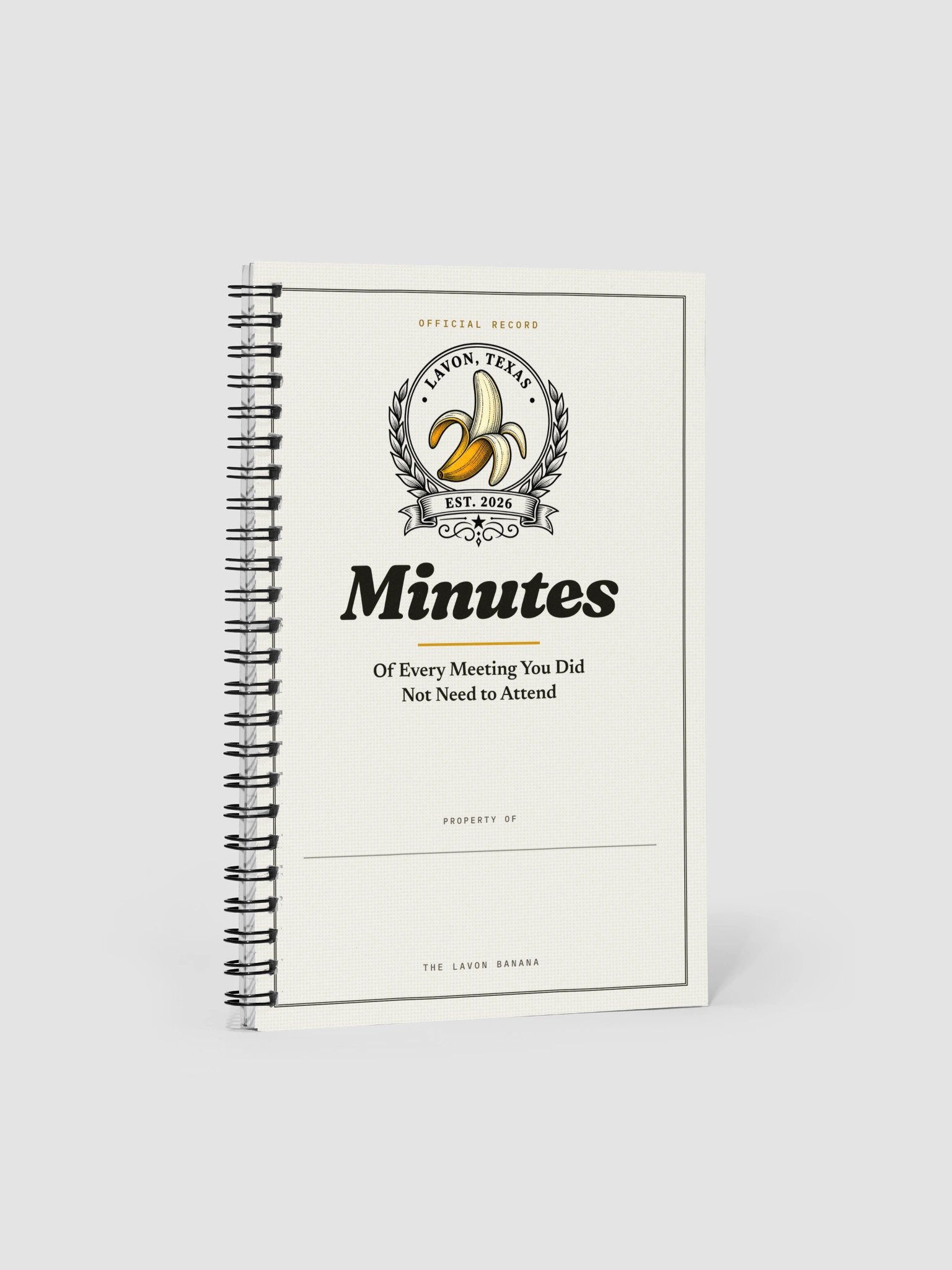 The Minutes Notebook product image (1)