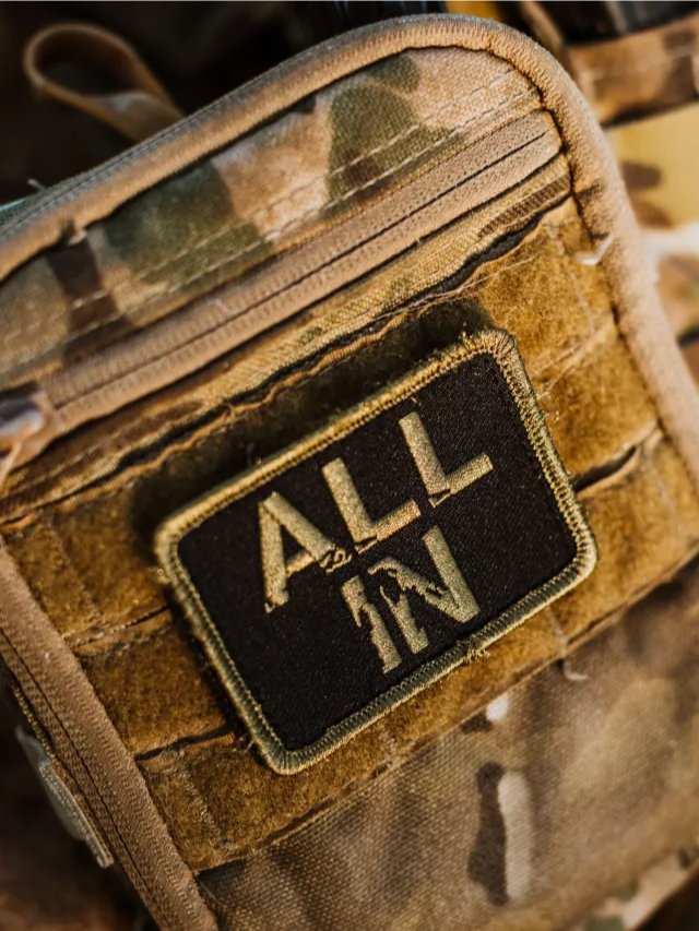 ALL IN Tactical Velcro Patch product image (1)