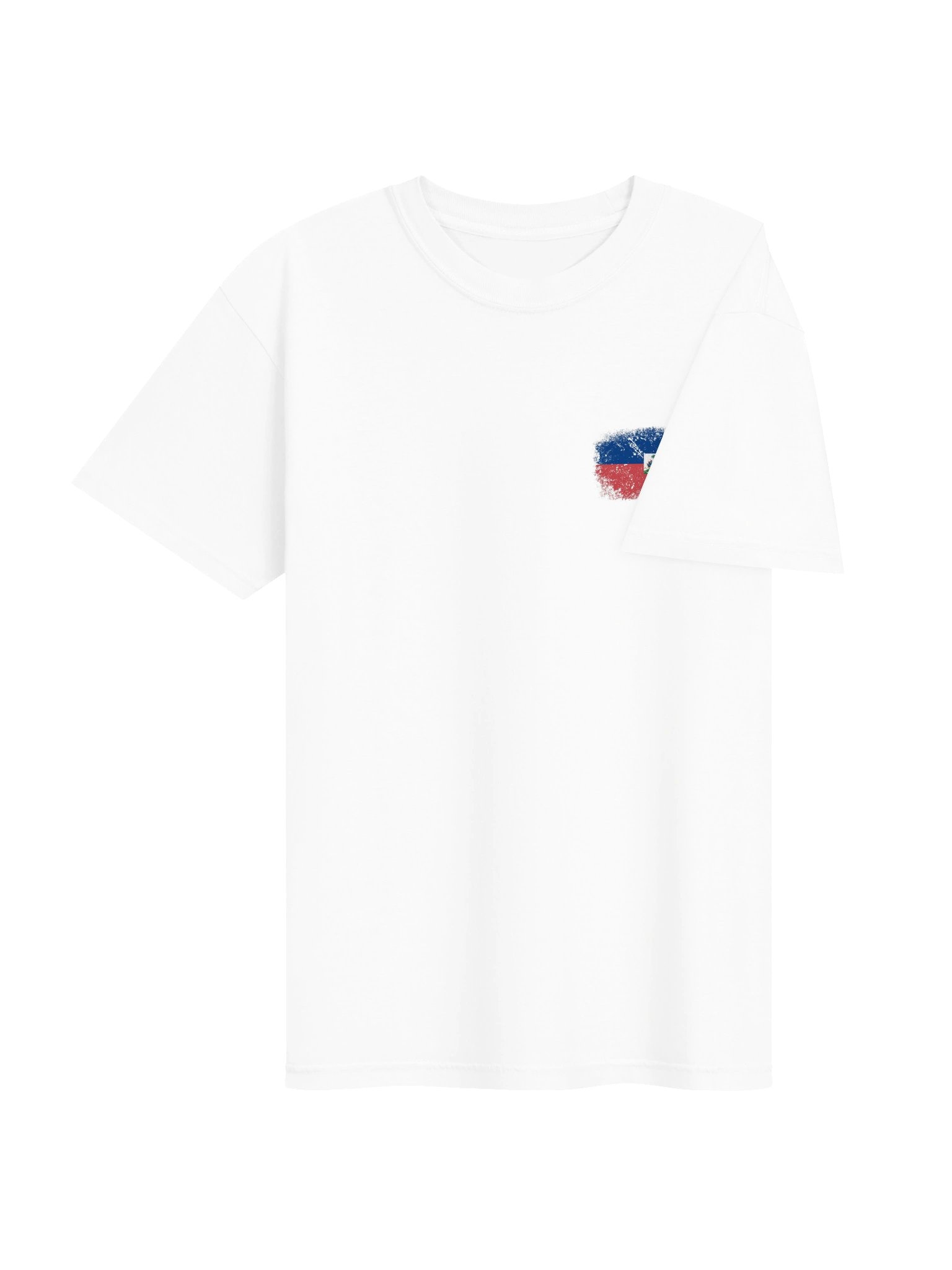 Haiti Flag Streetwear Tee product image (100)