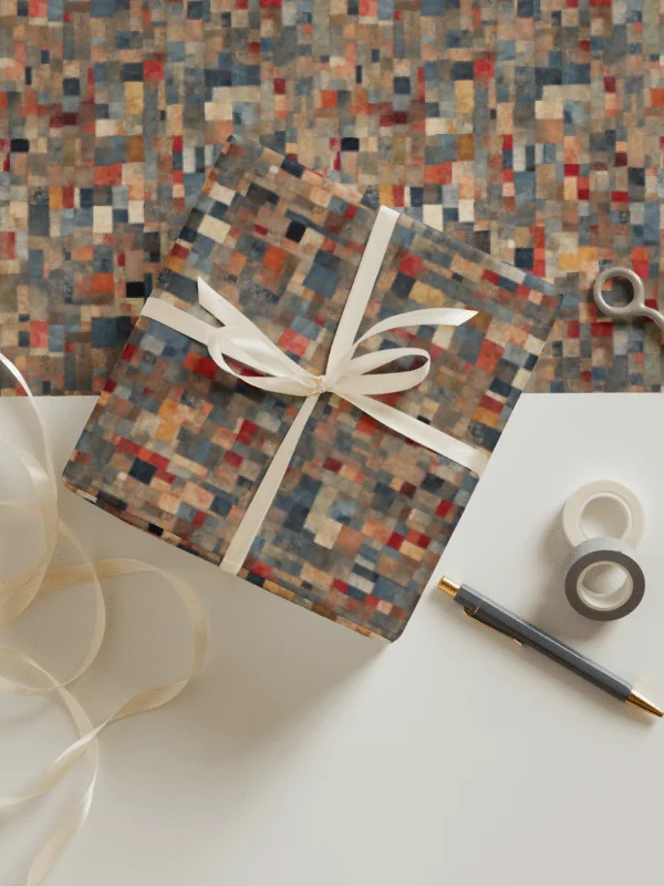 Kantha Themed Matte Wrapping Paper Set product image (2)