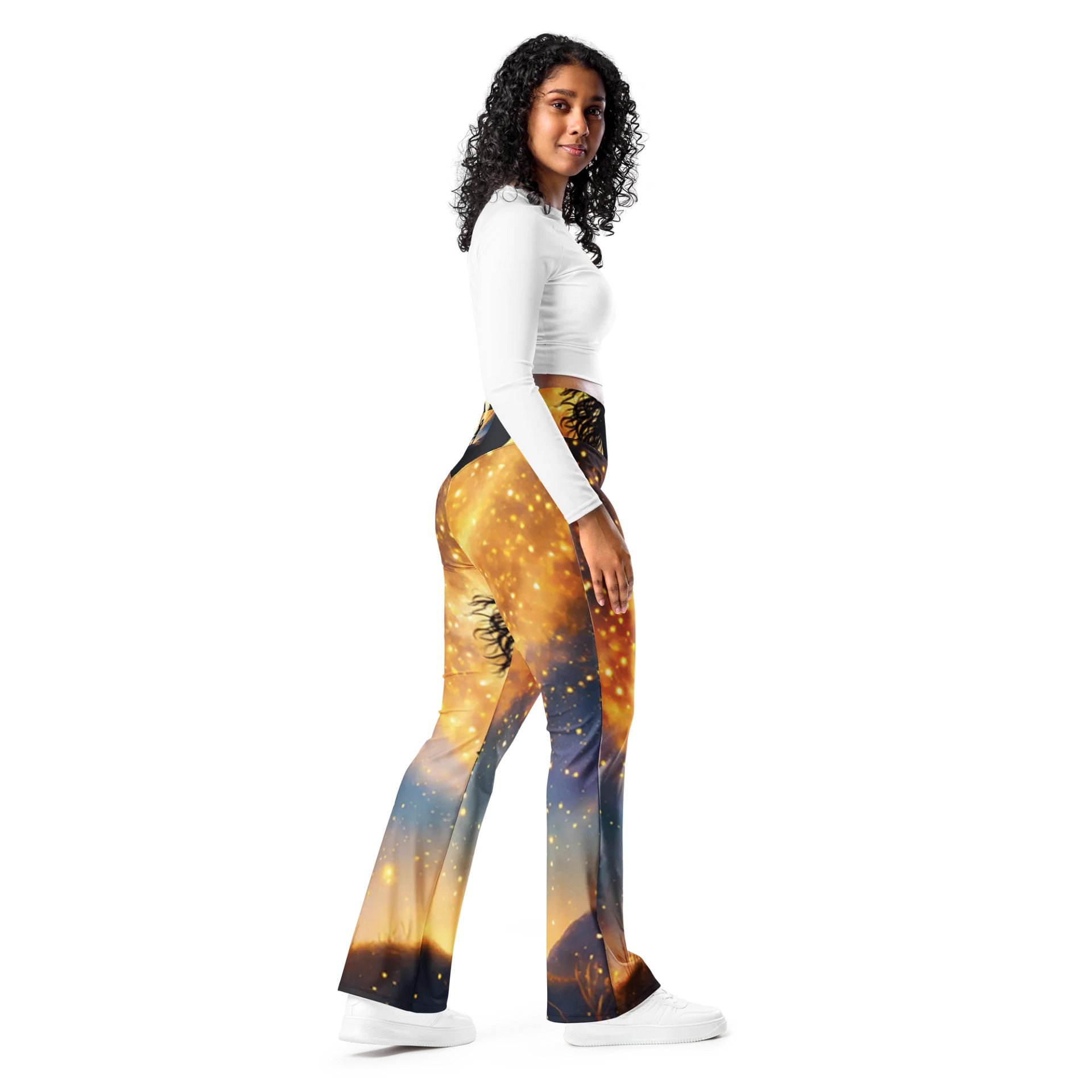 'You Need To Find Some New' Flare Leggings product image (9)