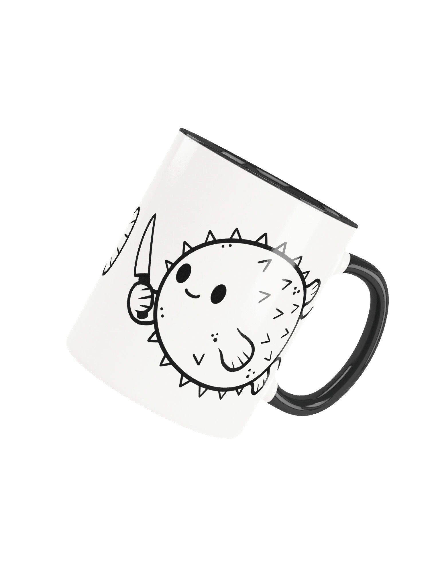 Moody Pufferfish Mug product image (4)