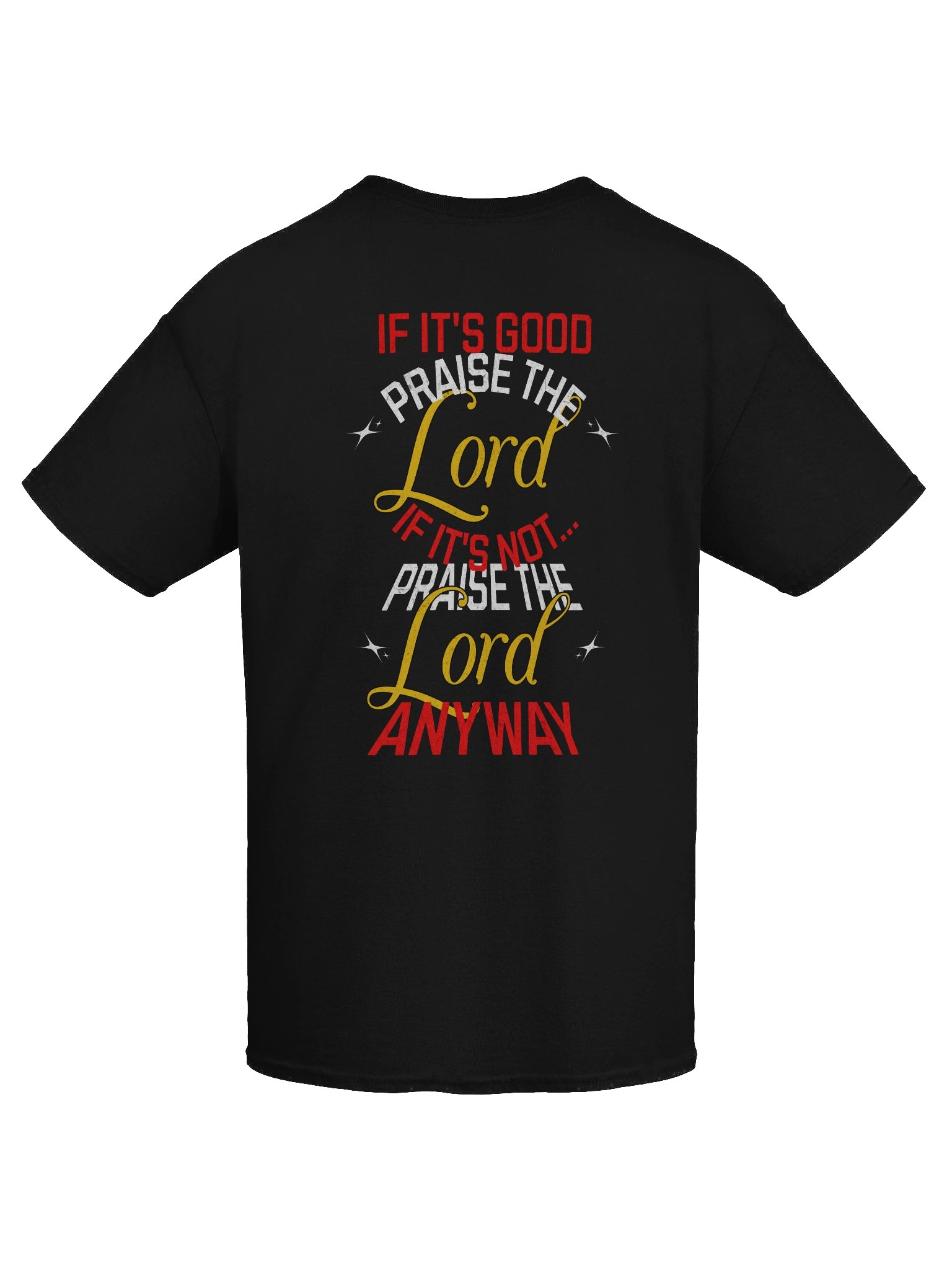 YHWH Heavyweight Tee - "Praise the Lord" product image (3)