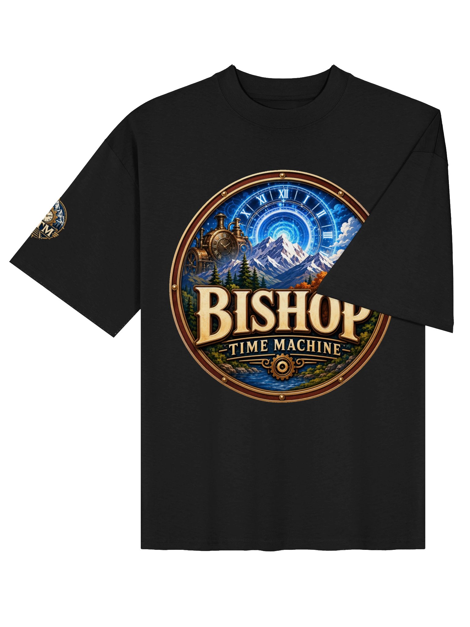 Bishop Time Machine Premium Oversized Tee product image (4)