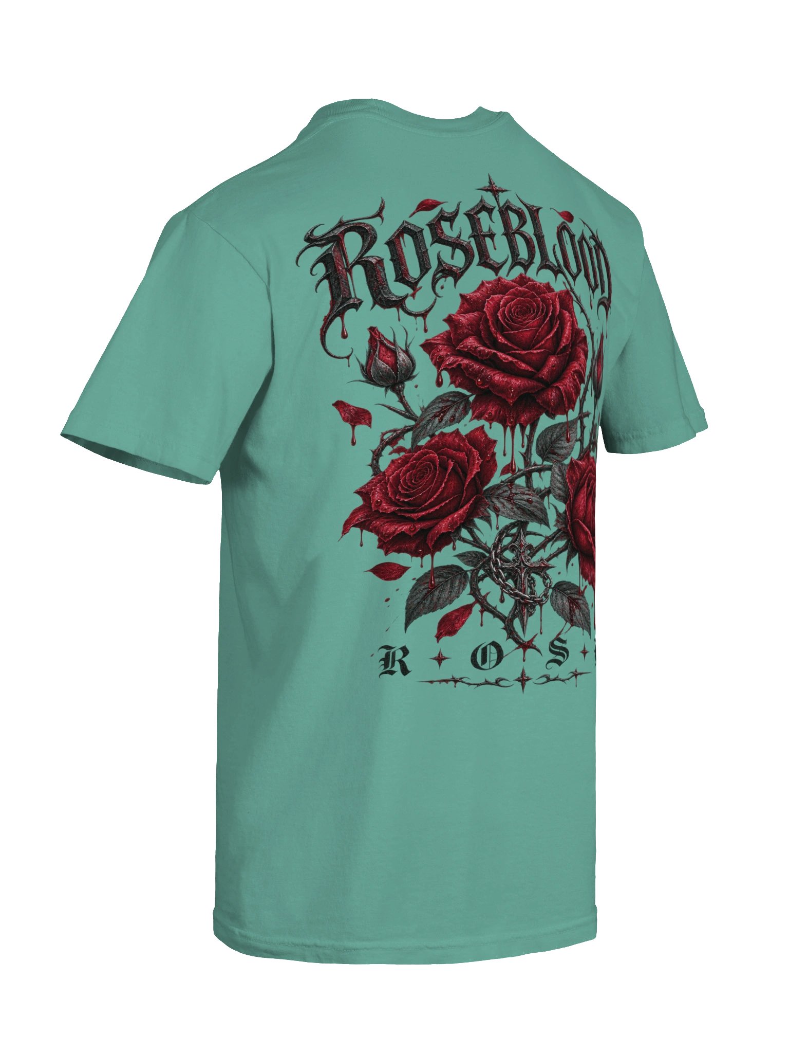 Roseblood Gothic Rose T-Shirt | Dark Romance product image (7)