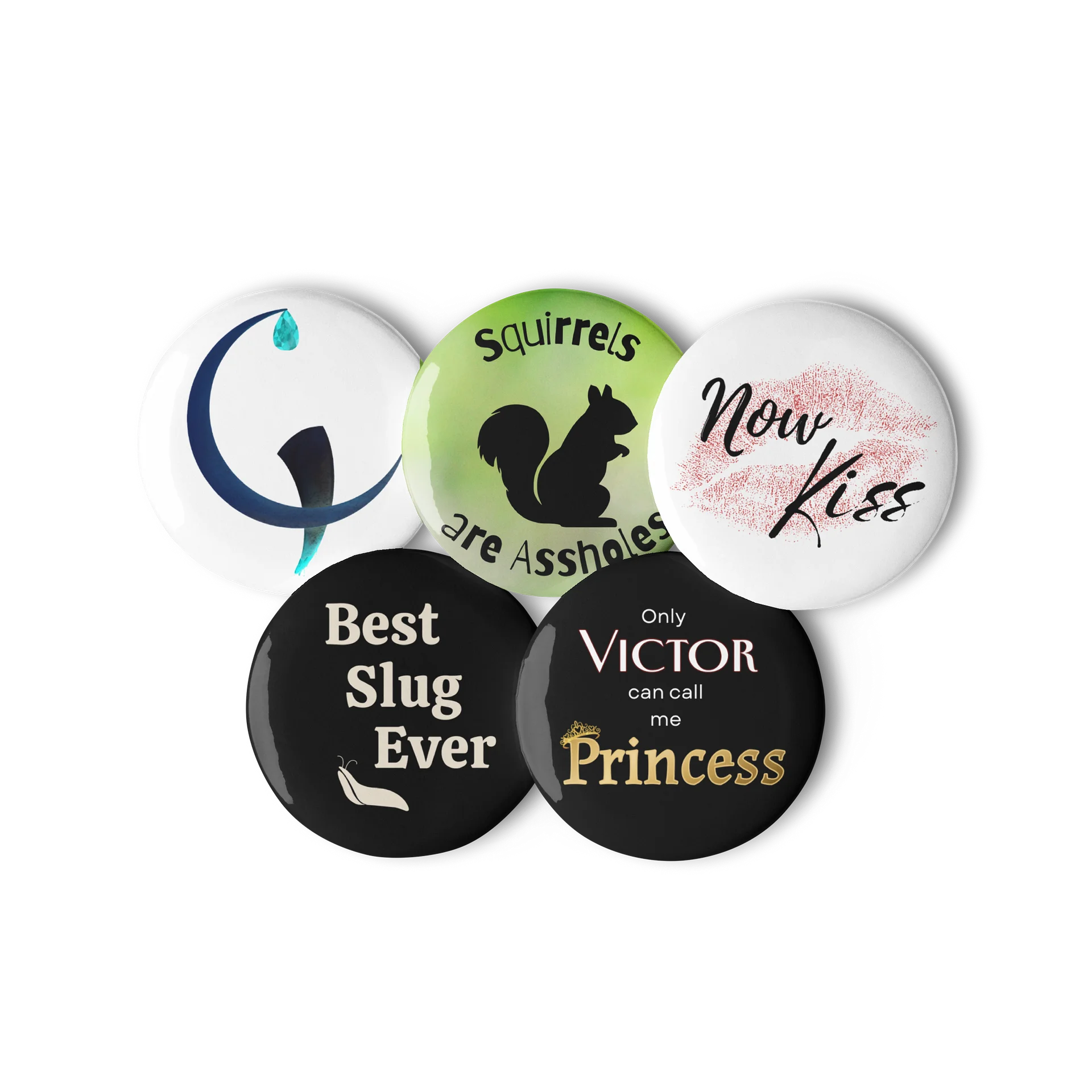 Twisted Design Quote 2.25" Pin Set 1 product image (2)