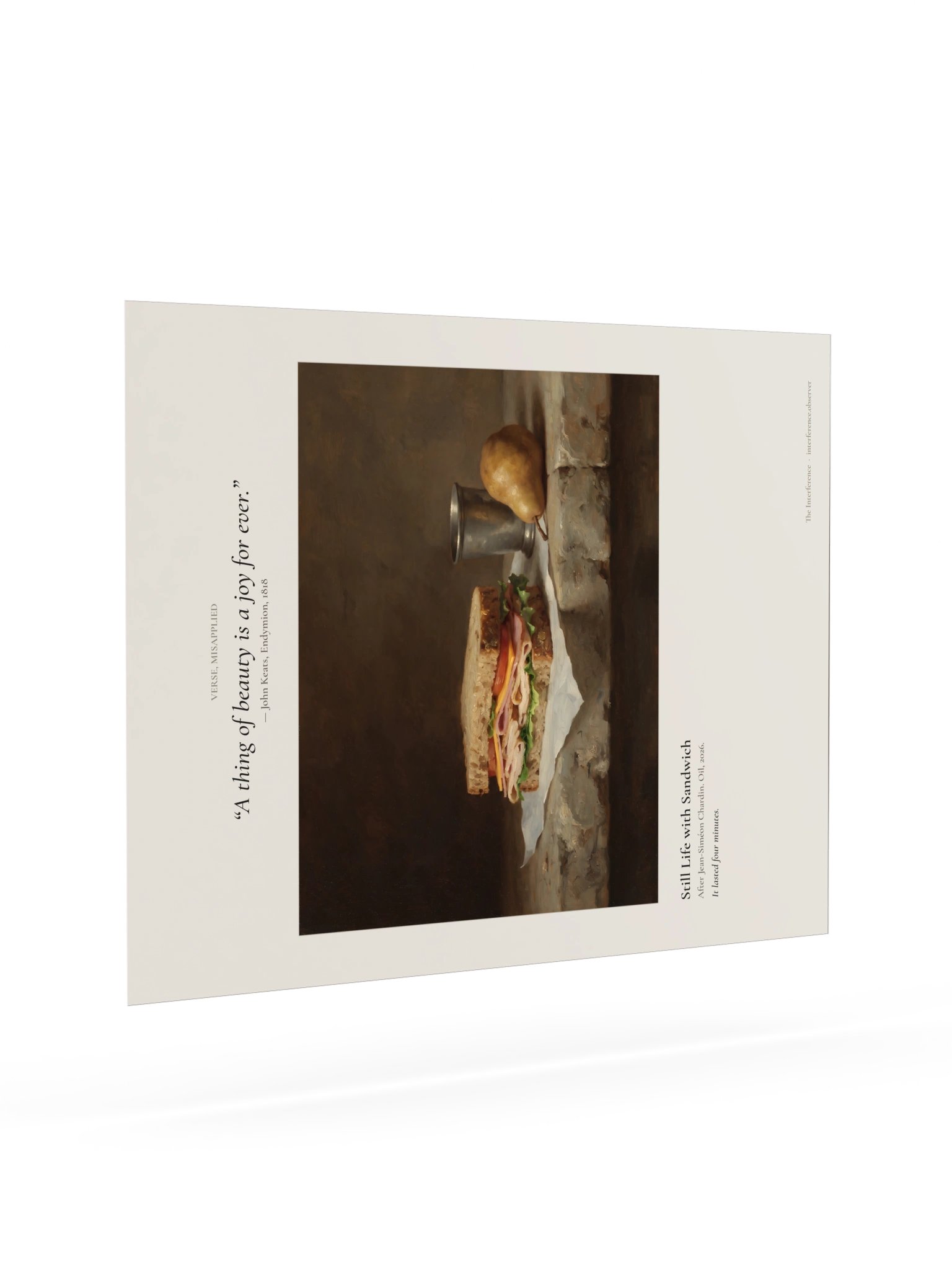 Still Life with Sandwich product image (8)