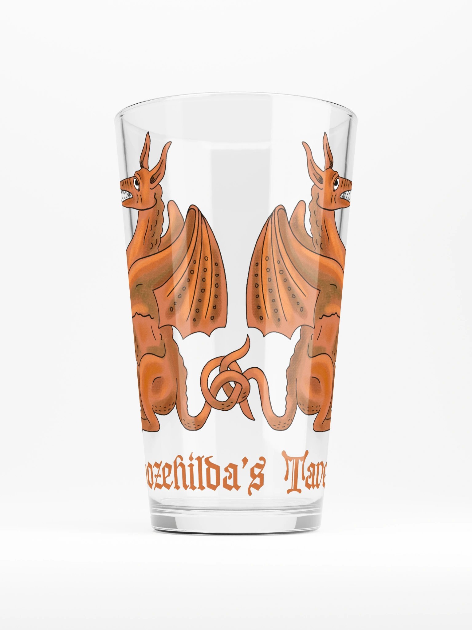 Boozehildas Tavern Pint Glass product image (1)