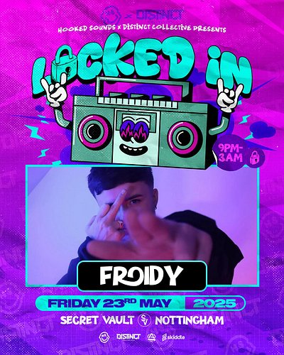 100% exclusive Bassline set coming from Froidy on the 23rd May at the Secret Vault!

Click 🔗 in bio for a link direct to your...
