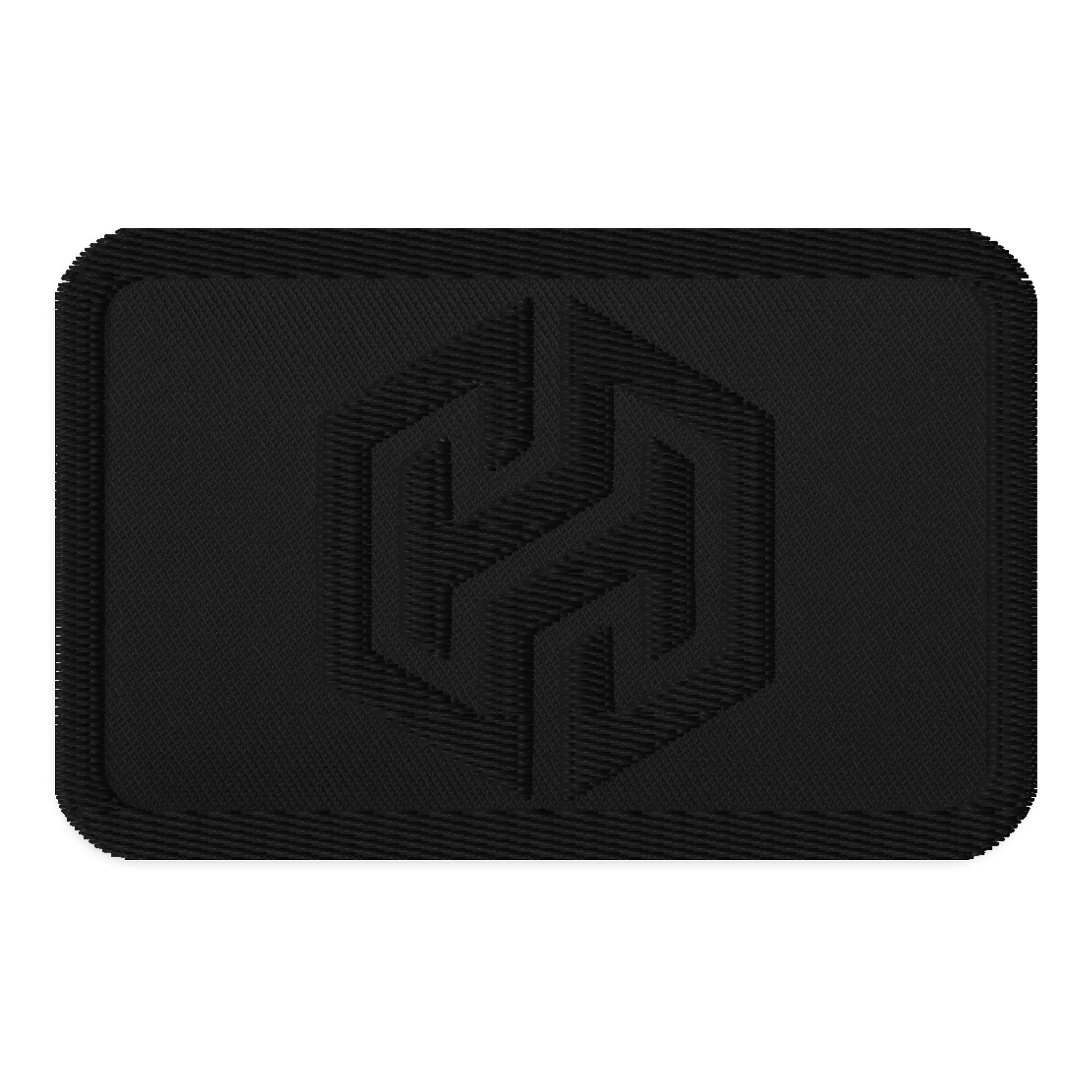 Hemmy Logo Patch Blacked Out product image (1)