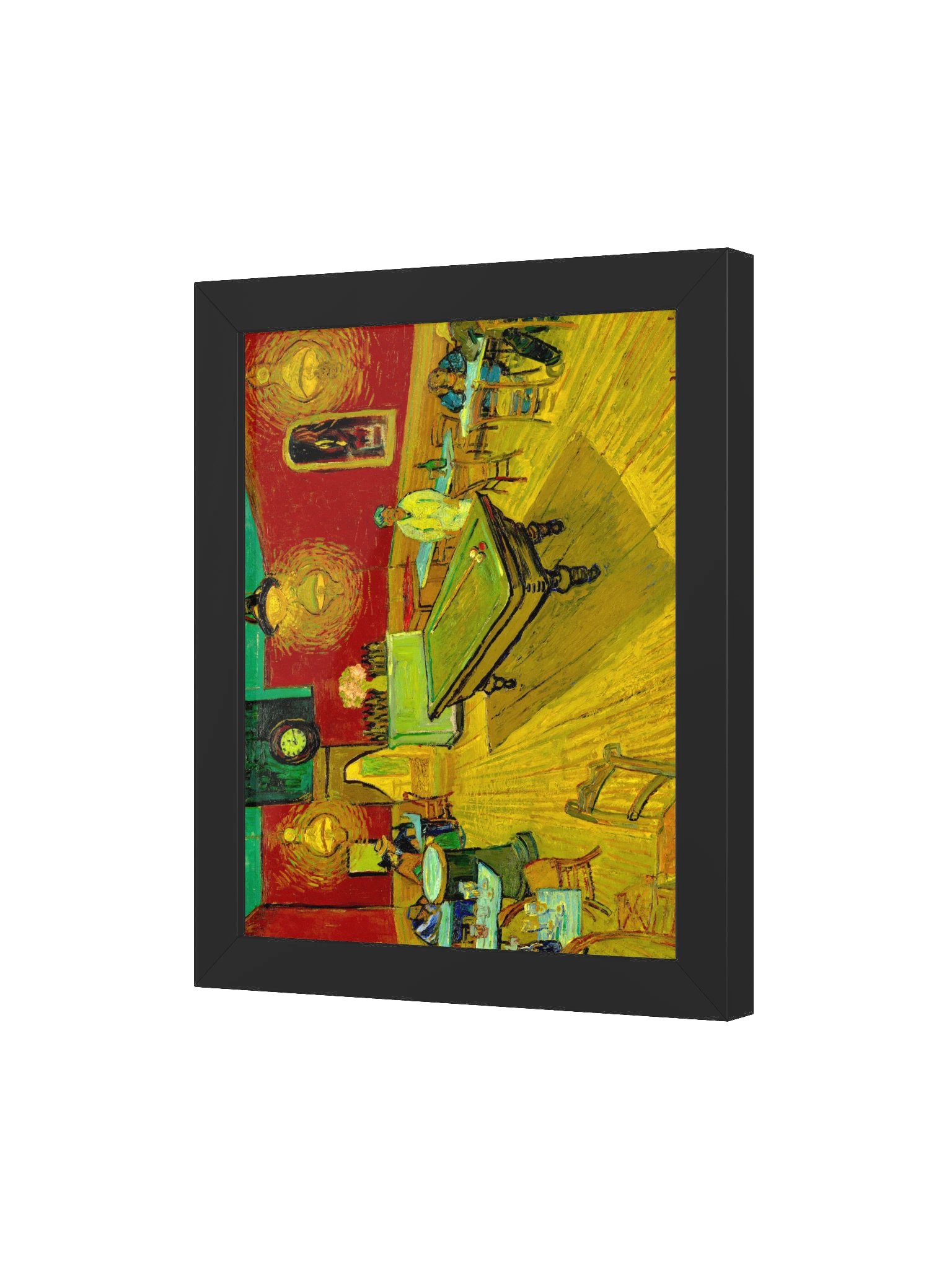 The Night Café — Small Framed Matte Poster product image (7)