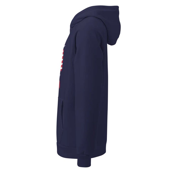 HMP - Under Armor Hoodie - He's My President American Flag Design product image (2)