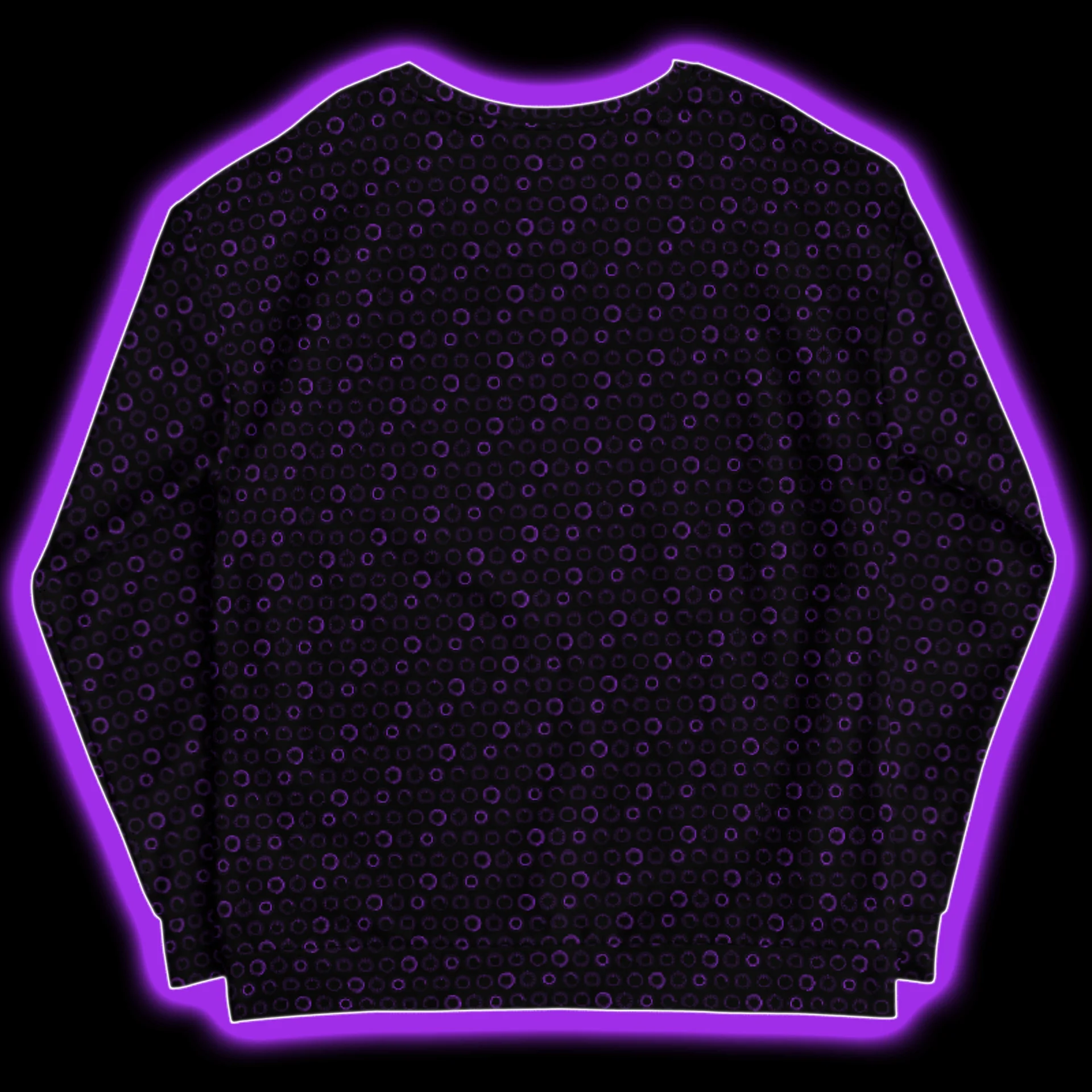 Synthesis Controls Sweatshirt - (7 Modular Synth Dials) XENON product image (8)