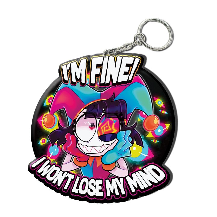 Abstraction LIMITED EDITION Keychain! product image (1)