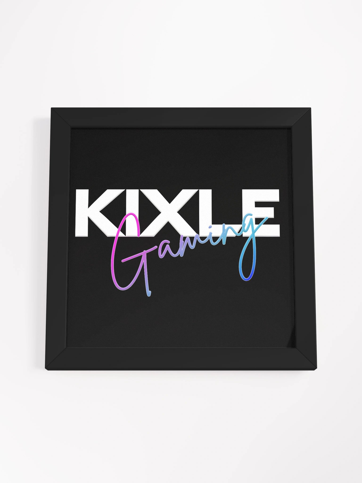 KIXLE Gaming Black Framed Poster product image (4)