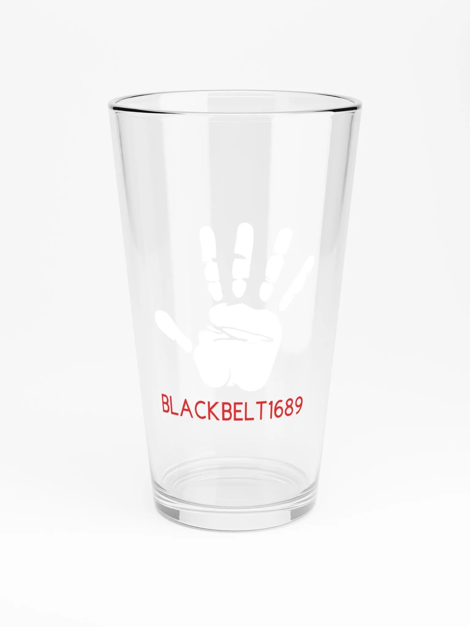 Blackbelt1689 Logo Pint Glass product image (3)
