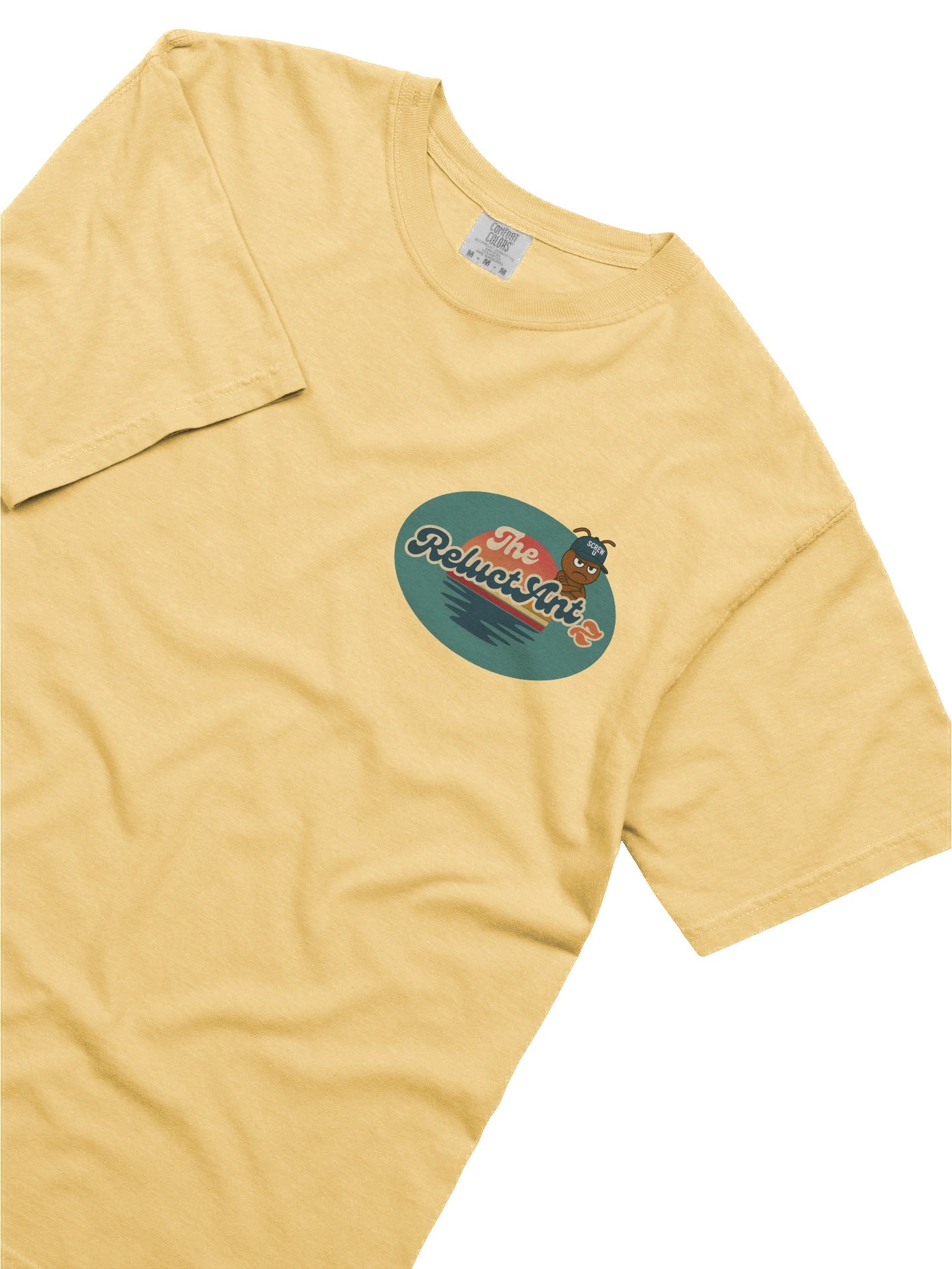 Screw U T-Shirt by The ReluctAntz – Butter product image (5)