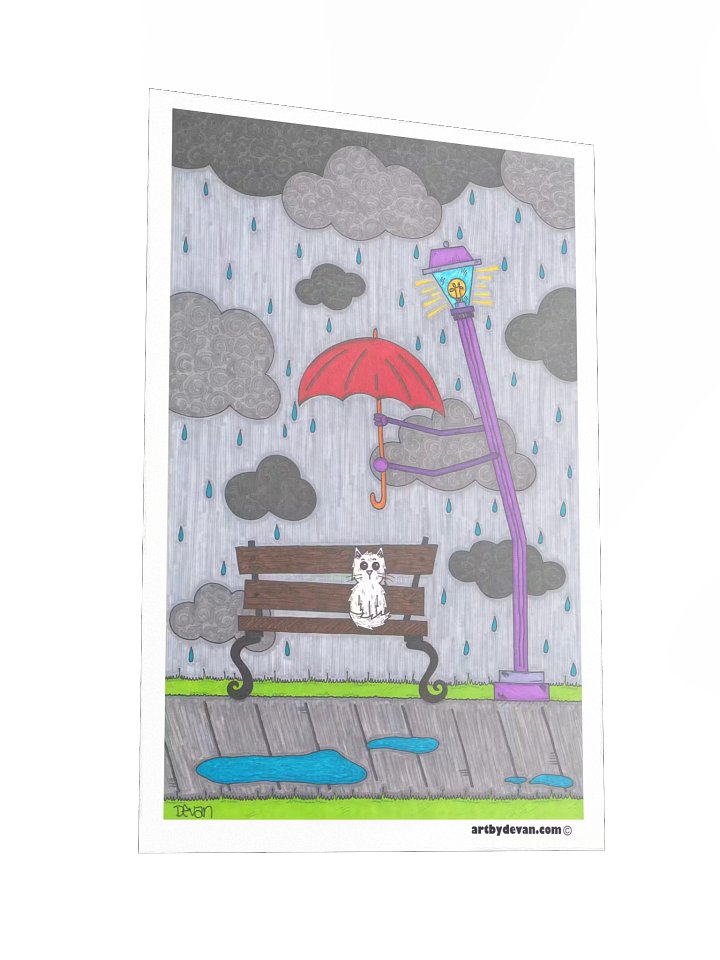 Art Print: The Friend in the Storm product image (2)