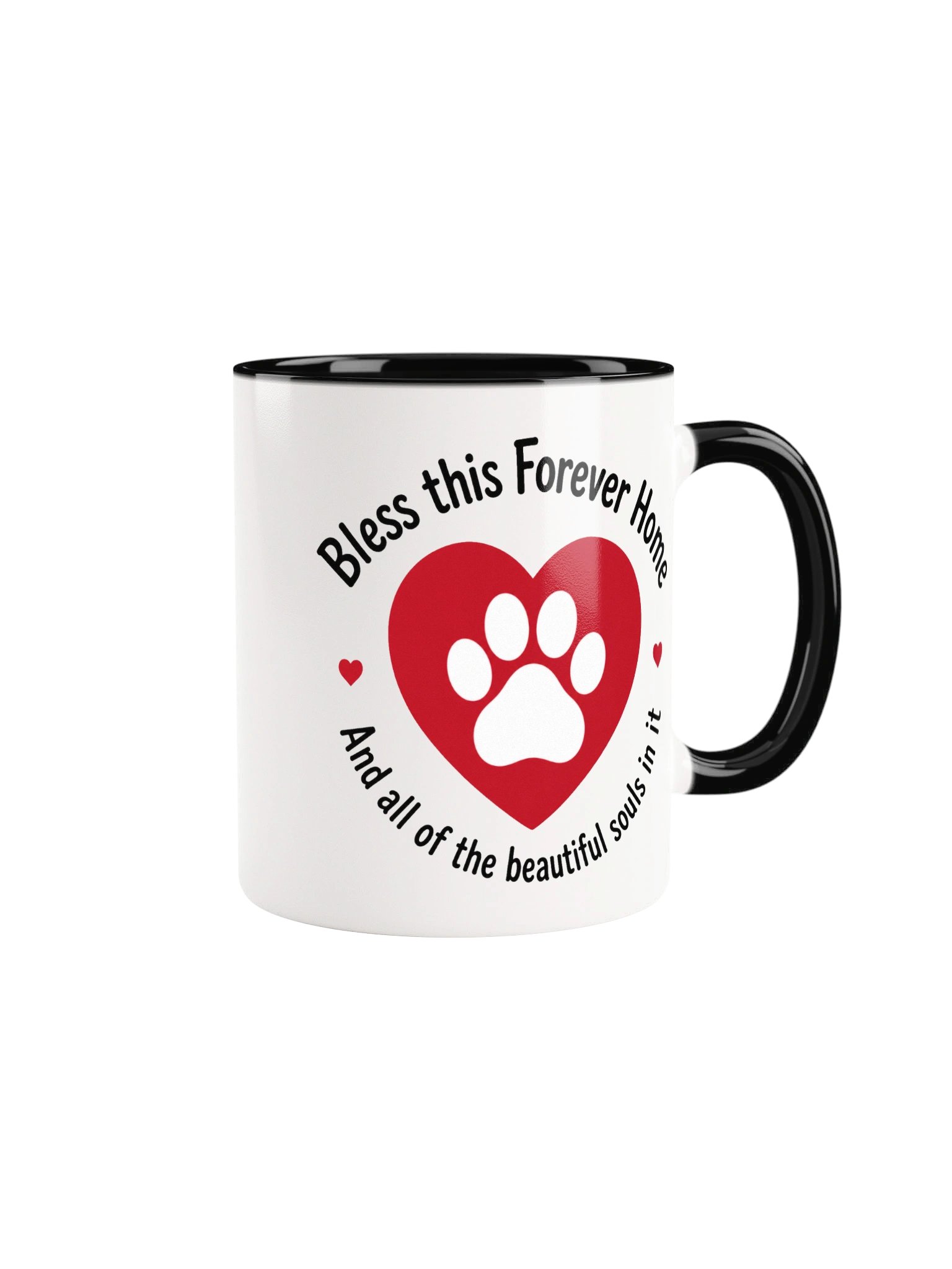 Bless This Forever Home Paw Print Mug product image (1)