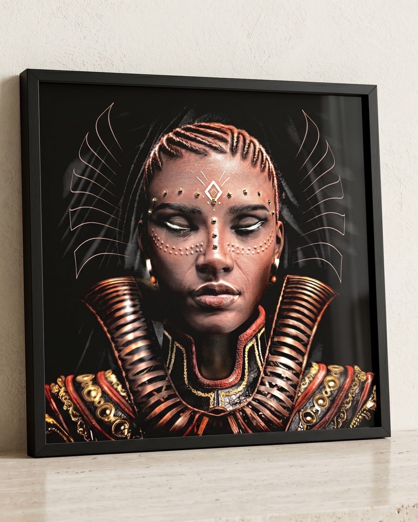 Queen Shanakdakhete · Framed High-Quality Matte Poster product image (1)