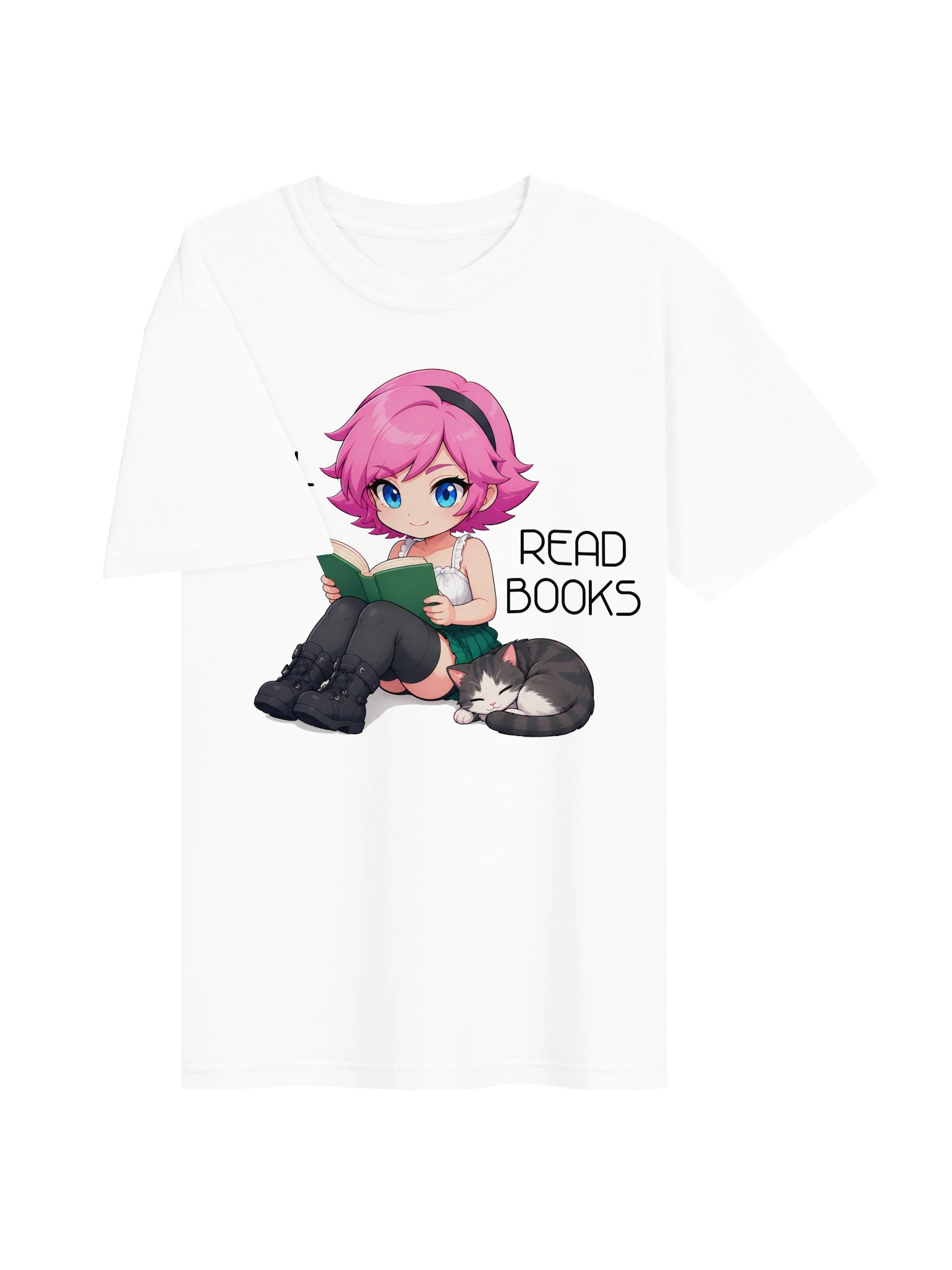 COOL GIRLS READ BOOKS ft Julia (black) product image (3)