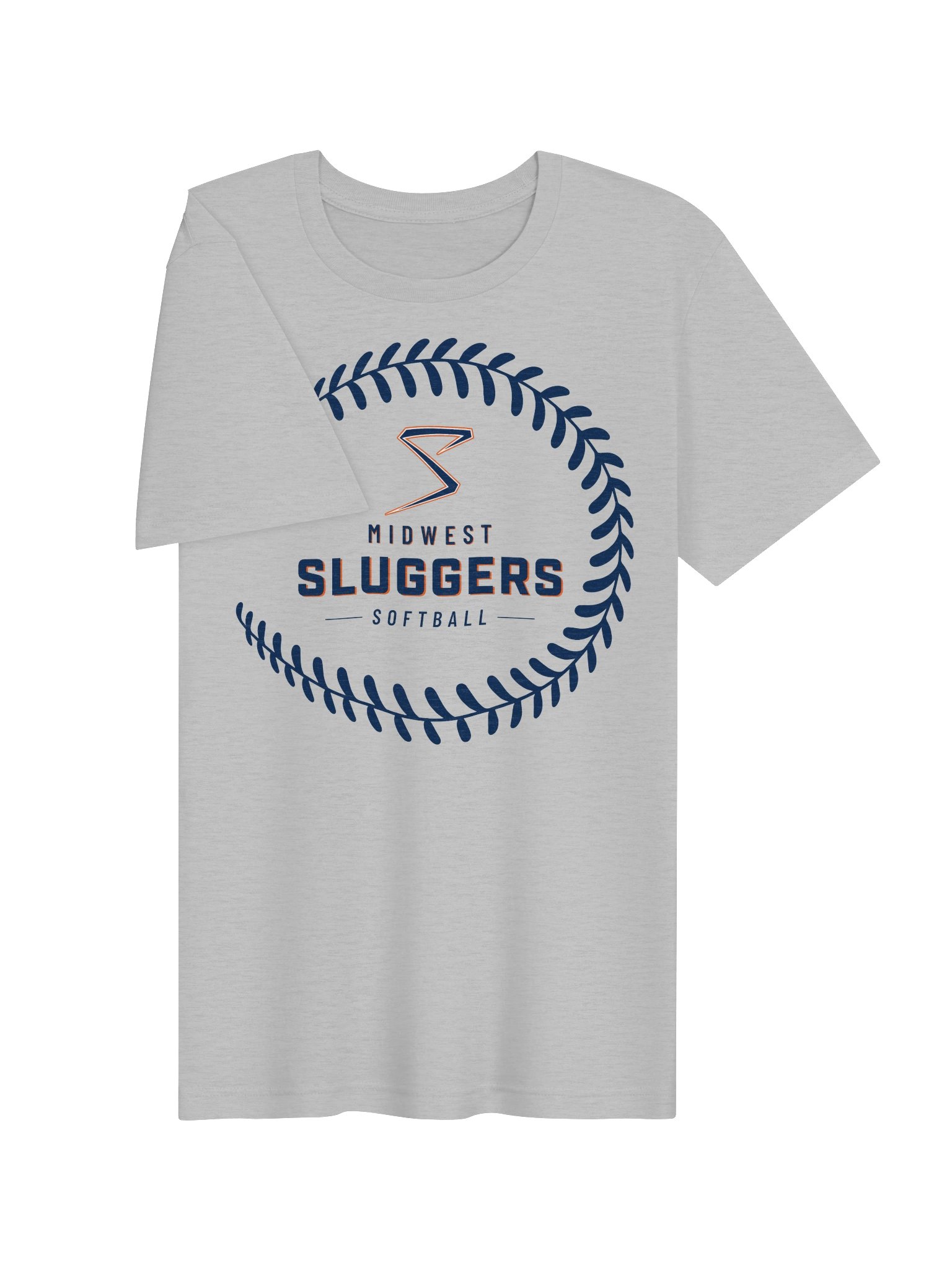 Sluggers Softball Stitch Unisex Supersoft Tee product image (2)