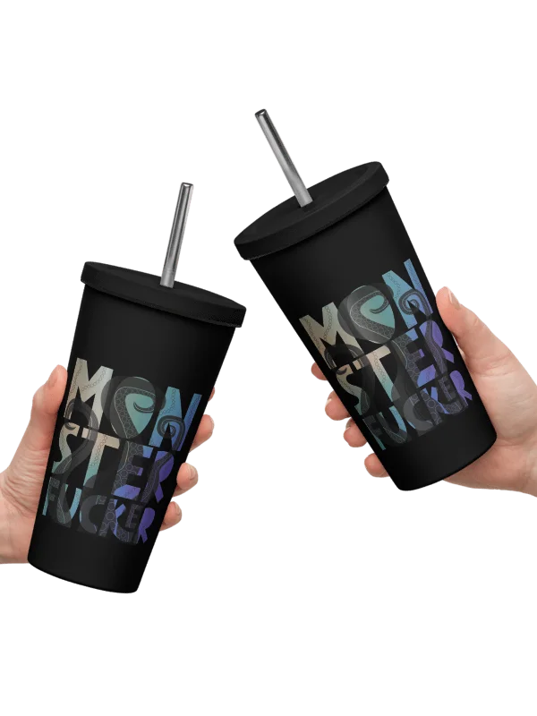 Monster F*cker Insulated Tumbler (Sea) product image (3)