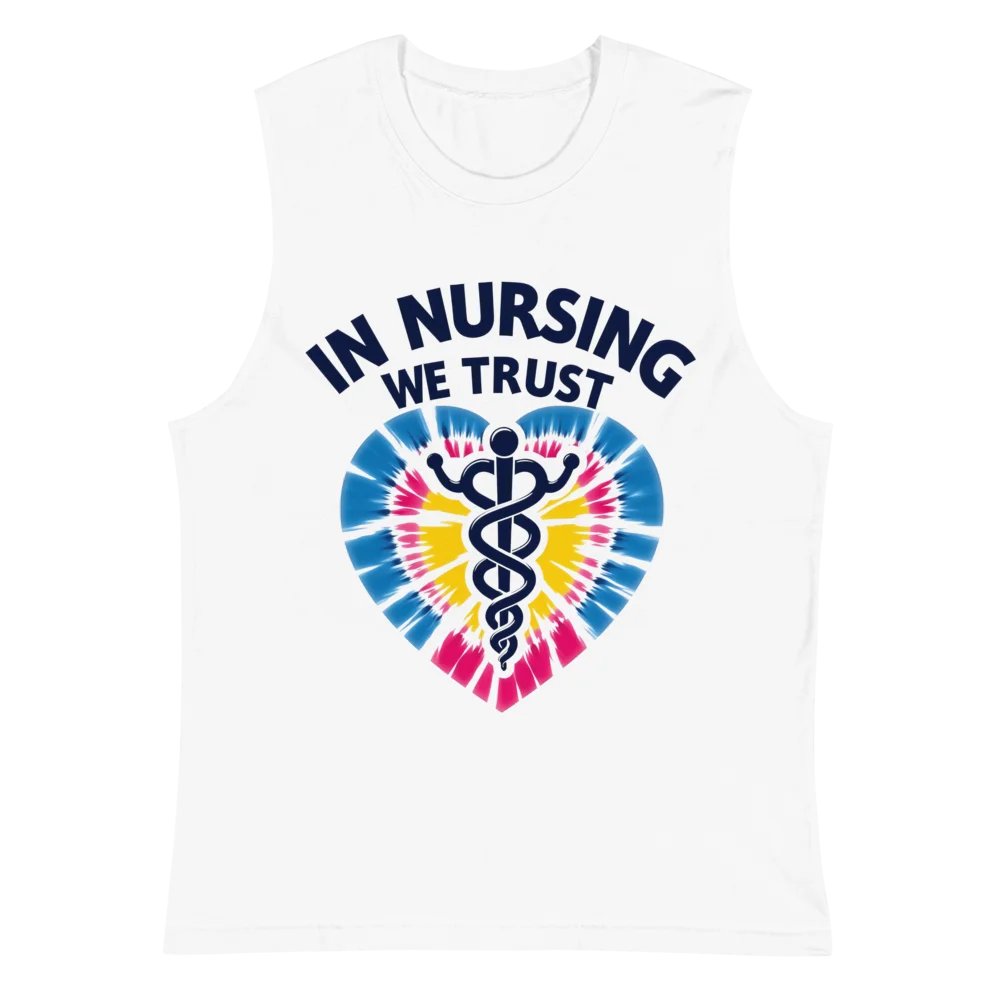 Trust in Nursing Caduceus Muscle Tank product image (2)