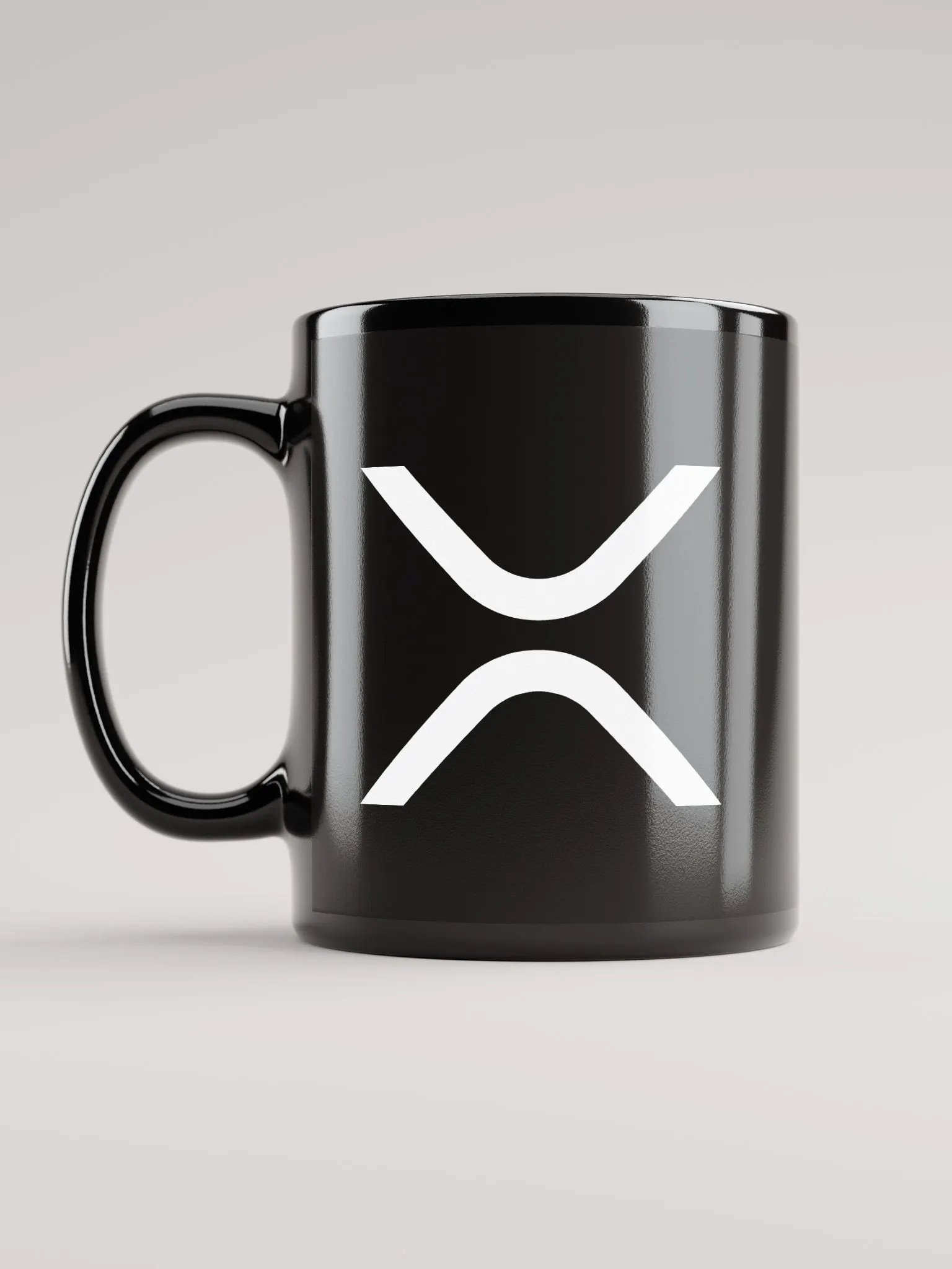 XRP Logo Black Mug product image (4)