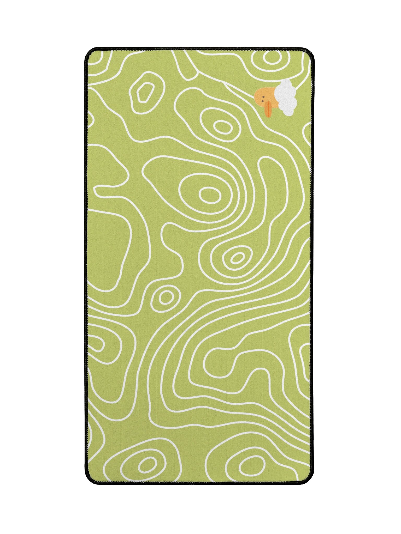 Yellow ToPo Desk Mat product image (2)